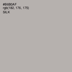 #B6B0AF - Silk Color Image