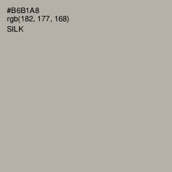 #B6B1A8 - Silk Color Image
