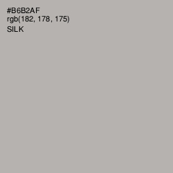 #B6B2AF - Silk Color Image