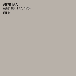 #B7B1AA - Silk Color Image
