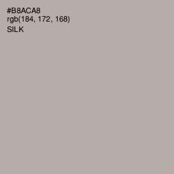 #B8ACA8 - Silk Color Image