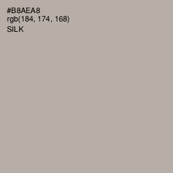 #B8AEA8 - Silk Color Image