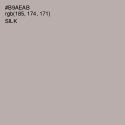 #B9AEAB - Silk Color Image