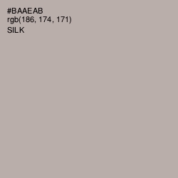 #BAAEAB - Silk Color Image