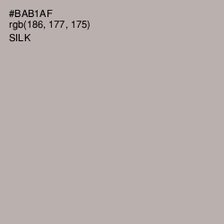 #BAB1AF - Silk Color Image