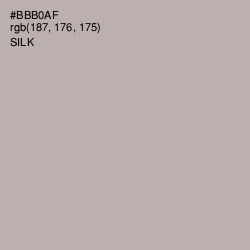 #BBB0AF - Silk Color Image