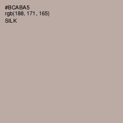 #BCABA5 - Silk Color Image