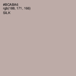 #BCABA6 - Silk Color Image