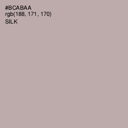 #BCABAA - Silk Color Image
