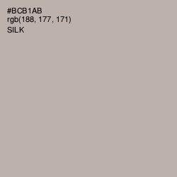 #BCB1AB - Silk Color Image