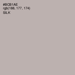 #BCB1AE - Silk Color Image