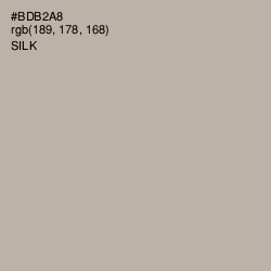 #BDB2A8 - Silk Color Image
