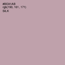 #BEA1AB - Silk Color Image