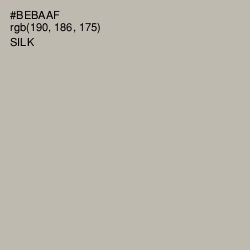 #BEBAAF - Silk Color Image