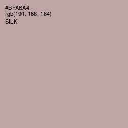#BFA6A4 - Silk Color Image