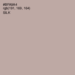 #BFA9A4 - Silk Color Image