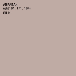 #BFABA4 - Silk Color Image