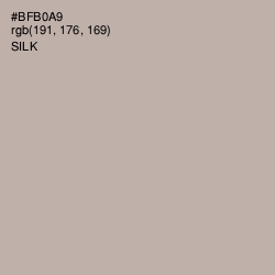 #BFB0A9 - Silk Color Image