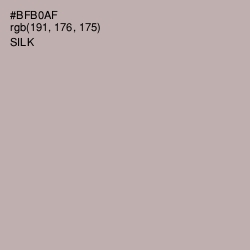 #BFB0AF - Silk Color Image