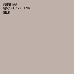 #BFB1AA - Silk Color Image