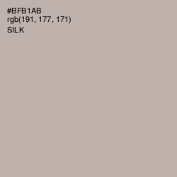 #BFB1AB - Silk Color Image
