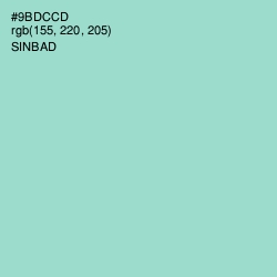 #9BDCCD - Sinbad Color Image