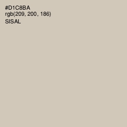 #D1C8BA - Sisal Color Image