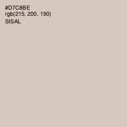 #D7C8BE - Sisal Color Image