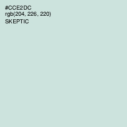 #CCE2DC - Skeptic Color Image