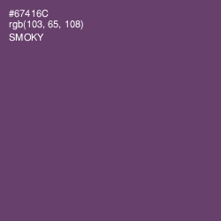 #67416C - Smoky Color Image
