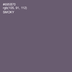 #695B70 - Smoky Color Image