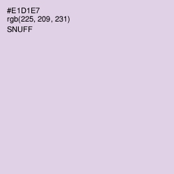 #E1D1E7 - Snuff Color Image