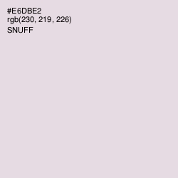 #E6DBE2 - Snuff Color Image