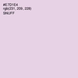 #E7D1E4 - Snuff Color Image