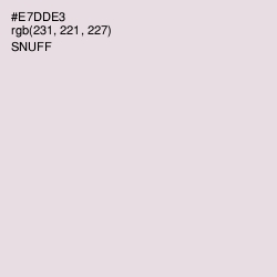 #E7DDE3 - Snuff Color Image
