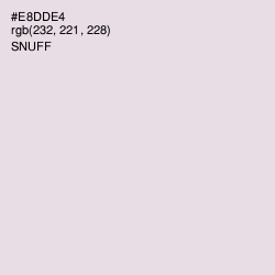 #E8DDE4 - Snuff Color Image
