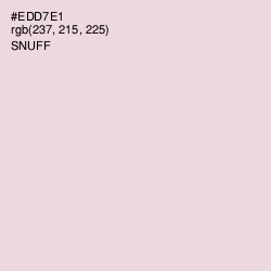#EDD7E1 - Snuff Color Image