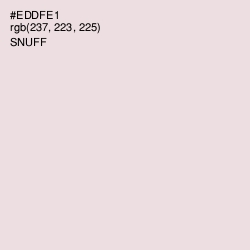 #EDDFE1 - Snuff Color Image