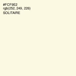 #FCF9E2 - Solitaire Color Image