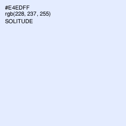 #E4EDFF - Solitude Color Image
