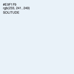 #E9F1F9 - Solitude Color Image