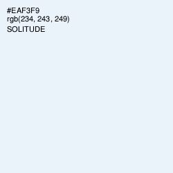 #EAF3F9 - Solitude Color Image
