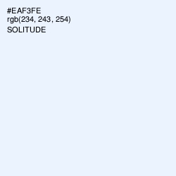 #EAF3FE - Solitude Color Image