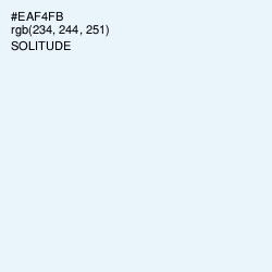 #EAF4FB - Solitude Color Image