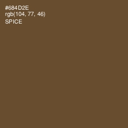 #684D2E - Spice Color Image