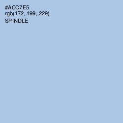 #ACC7E5 - Spindle Color Image