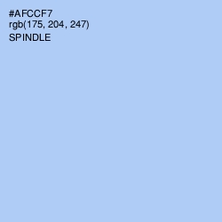 #AFCCF7 - Spindle Color Image