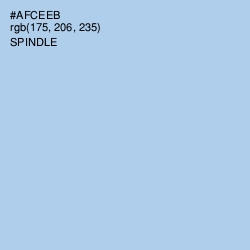 #AFCEEB - Spindle Color Image