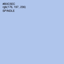 #B0C5EC - Spindle Color Image