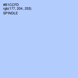 #B1CCFD - Spindle Color Image